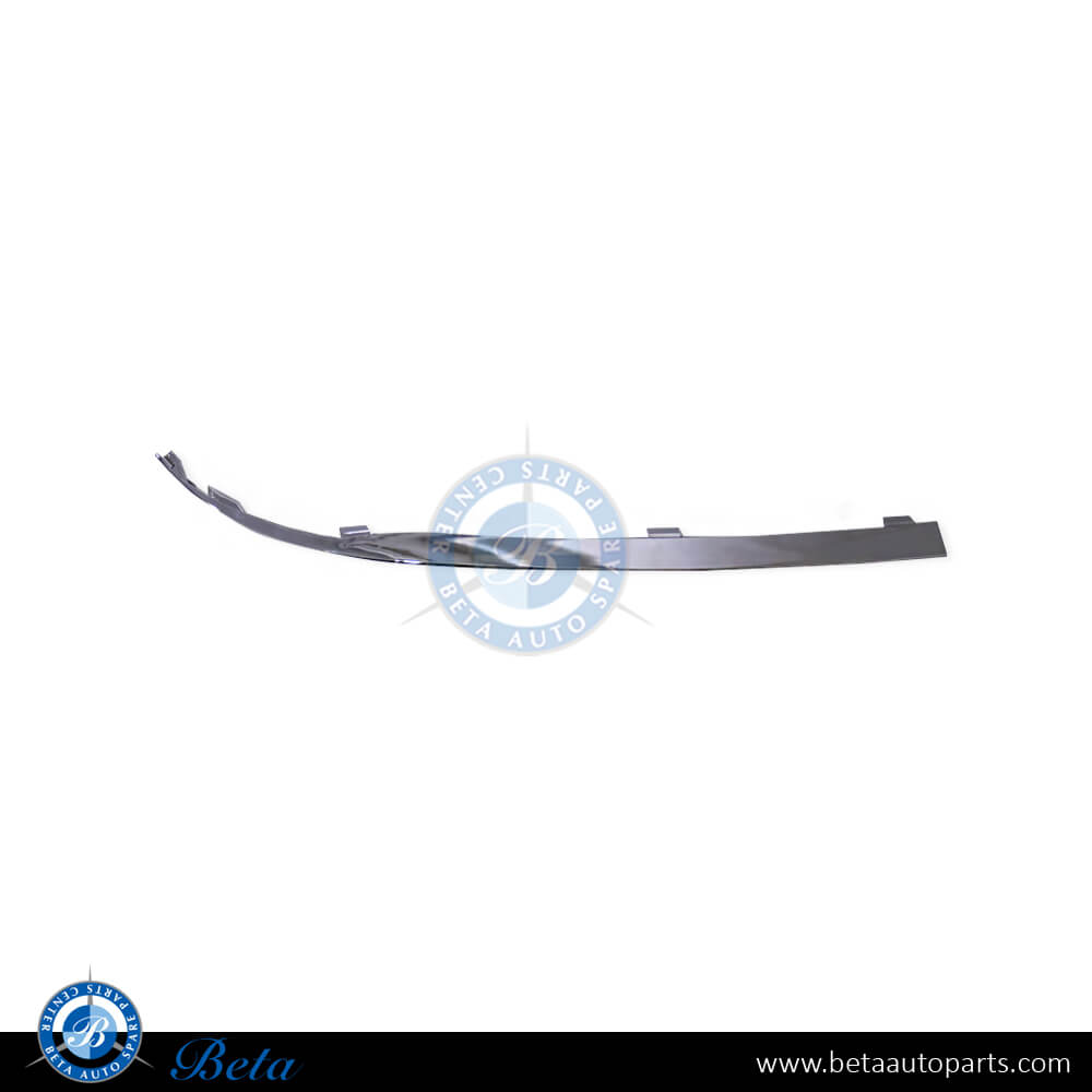 Left Side Front bumper chrome moulding for BMW 7 Series F01/F02 LCI 2013-2015 models, Part Number 51117295271 Left Side Front bumper chrome moulding for BMW 7 Series F01/F02 LCI 2013-2015 models, Part Number 51117295271